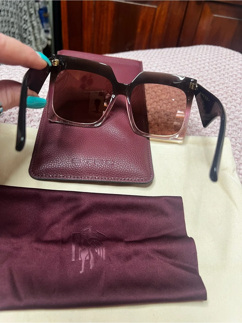 Etro oversized butterfly